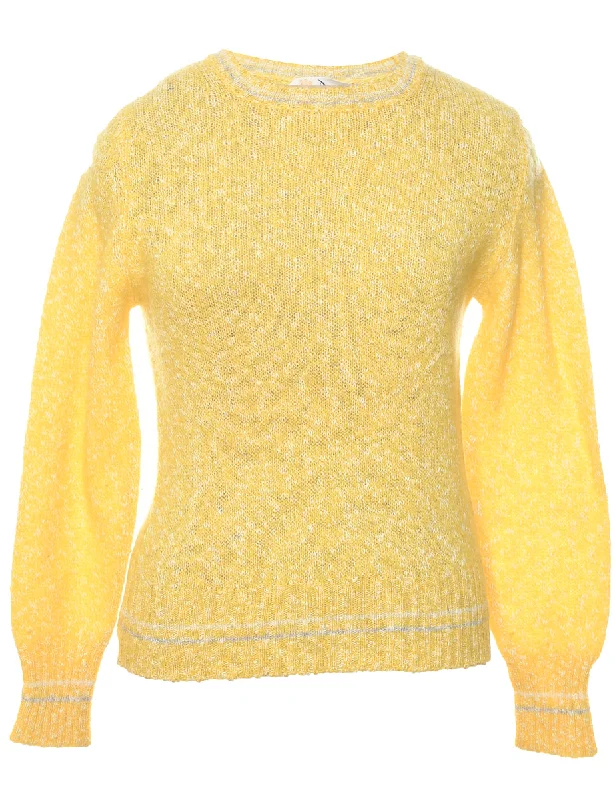 Yellow Jumper - S Lightweight Heavyweight Midweight