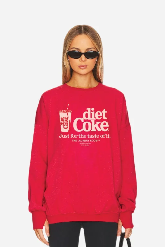 Laundry Room Diet Coke on Ice - Jump Jumper in Red Glossy Satin Silk