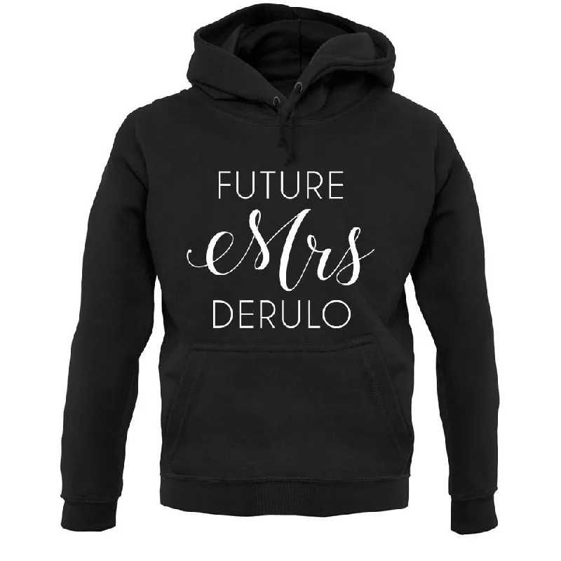 Future Mrs Derulo Unisex Hoodie Hoodie with Cropped Fit Short Trendy