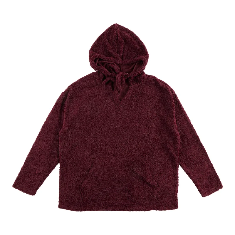 mySTYLE Women's Fuzzy Plush Hoodie Hoodie with Emblem Brand Identity