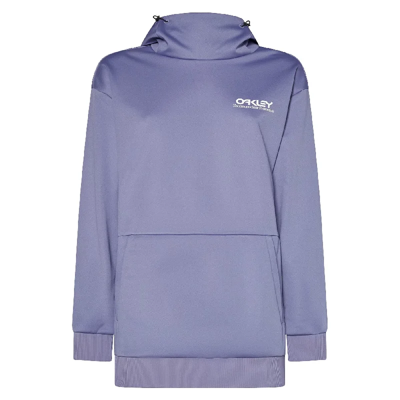 Oakley Womens Park RC Softshell Hoodie 2024 Hoodie with Earth Tones Natural Calm