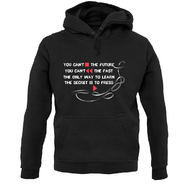 Press Play - 13 Reasons Unisex Hoodie Hoodie with Patch Decorative Personalized