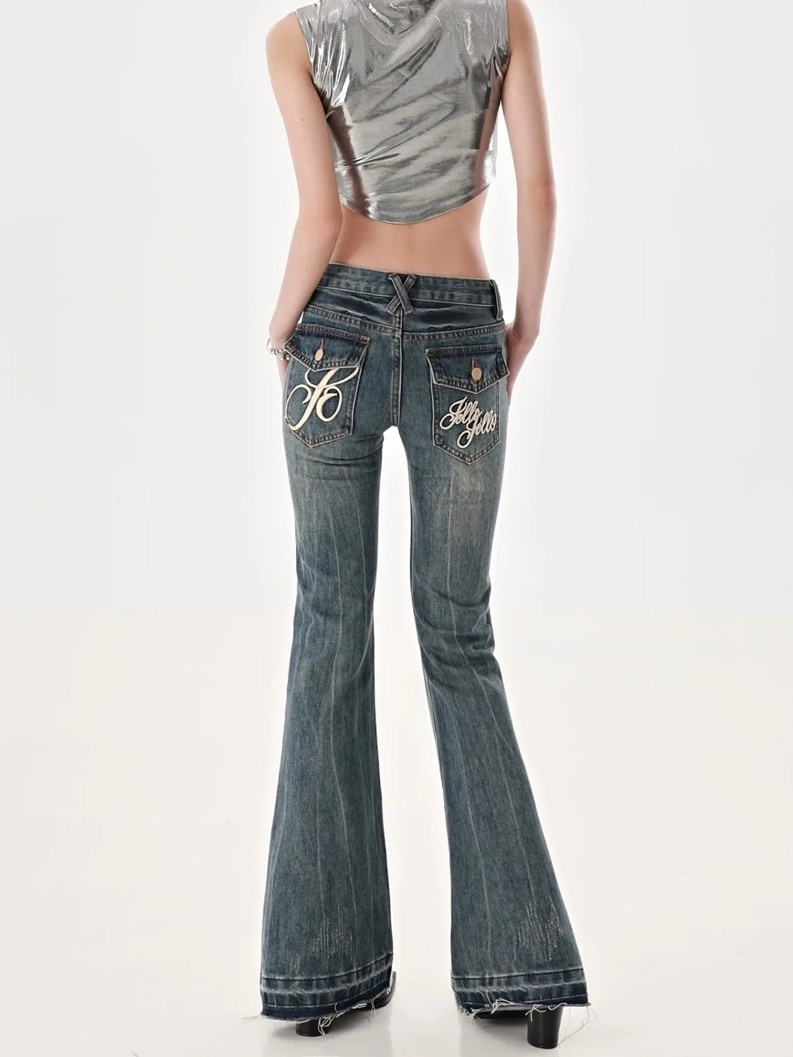 American High Street Spicy Girls Low Waist Jeans Women Autumn Vintage Pants Fashionable Slim Fit Jeans American High Street Spicy Girls Low Waist Jeans Women Autumn Vintage Pants Fashionable Slim Fit Jeans