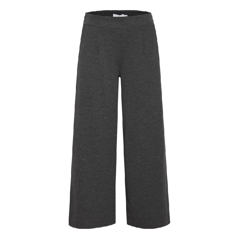 Gray Recycled Polyester Jeans & Pant Chic Faded Blue Jeans
