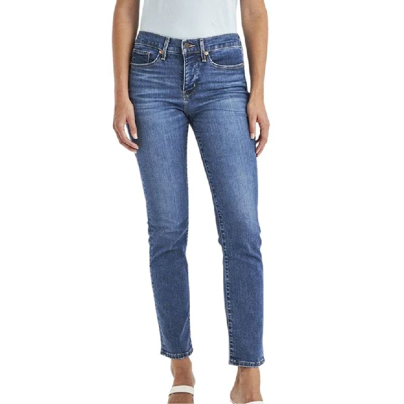 Levi 312 Ladies Shaping Slim Jeans 32 Leg Blue Wave Mid Trendy Bootcut High-Waisted Jeans Levi 312 Ladies Shaping Slim Jeans 32 Leg Blue Wave Mid Trendy Bootcut High-Waisted Jeans