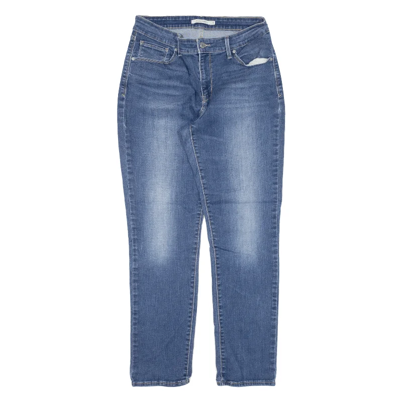 LEVI'S Mid Rise Jeans Blue Denim Slim Skinny Womens W29 L30 Classic Blue Denim Jeans LEVI'S Mid Rise Jeans Blue Denim Slim Skinny Womens W29 L30 Classic Blue Denim Jeans