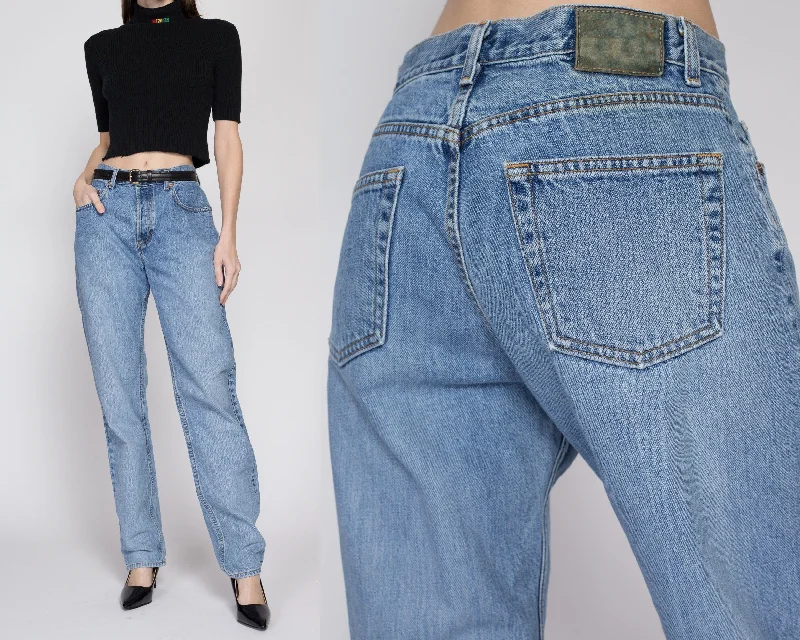 Medium 90s Gap Loose Fit Mom Jeans 30" Tall Trendy Skinny Fit Jeans