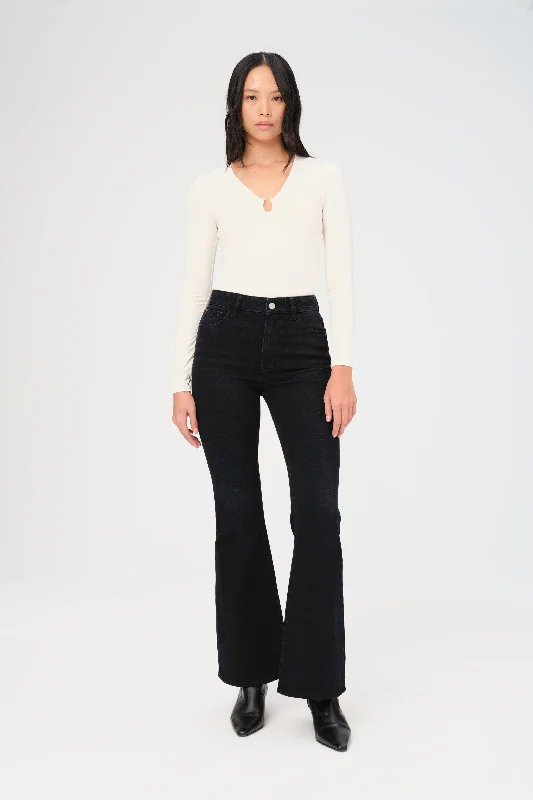 MIA - FLARE JEANS | DEPTHS Trendy Skinny High-Waist Jeans