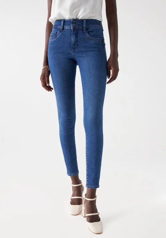 Salsa Secret Push In Jeans, Blue Fashionable Bootcut Jeans