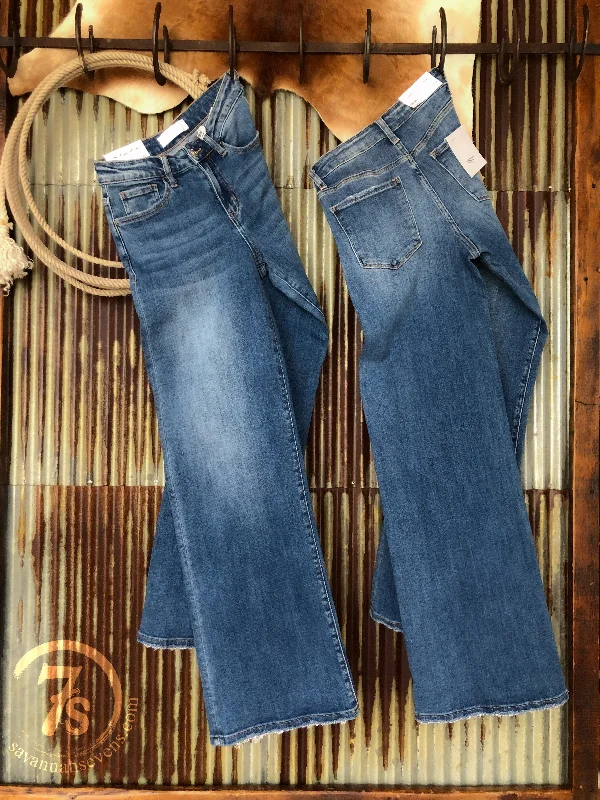The Coyte High Rise 90's Wide Leg Jean Trendy Wide-Leg High-Waist Denim