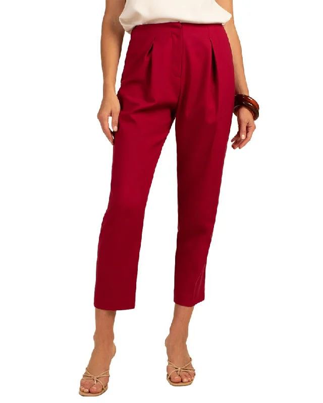 Trina Turk Ishana Pant Chic Faux Leather Pants