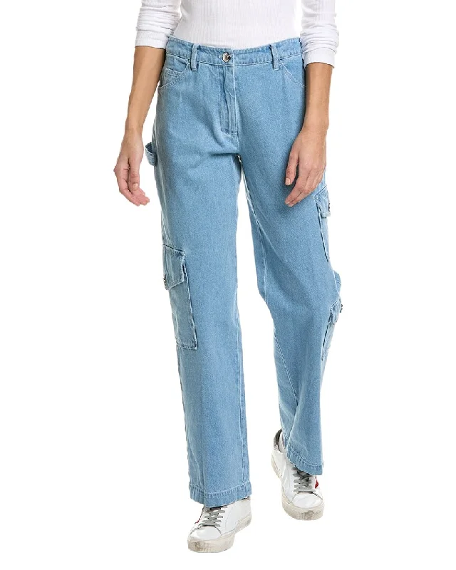 Staud Easton Pant Trendy Printed Pants