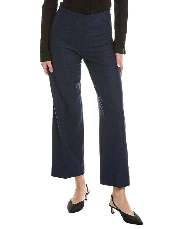 Piazza Sempione Amandine Wool-Blend Pant Chic Wool Trousers