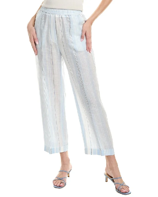 Peserico Linen Pant Formal Slim Pants