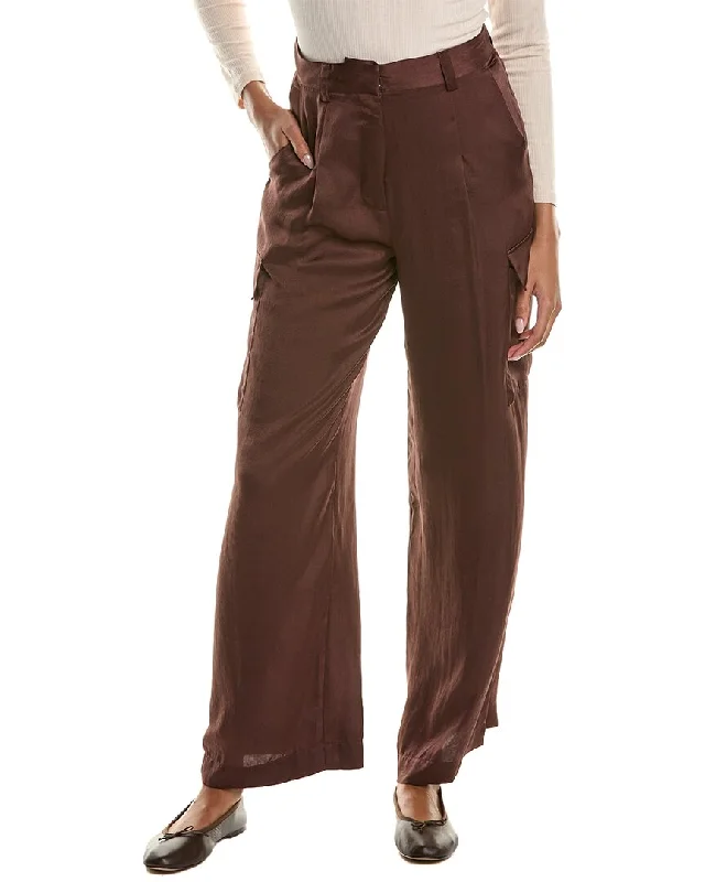 Ba&Sh Pant Relaxed High-Waist Trousers
