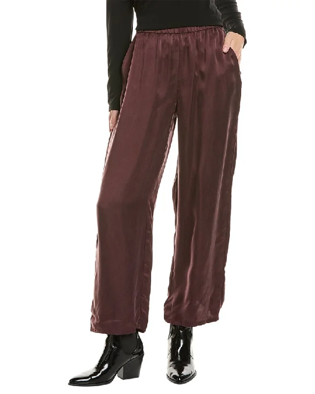 Eileen Fisher Ankle Wide Pant Slim-Fit Khaki Pants