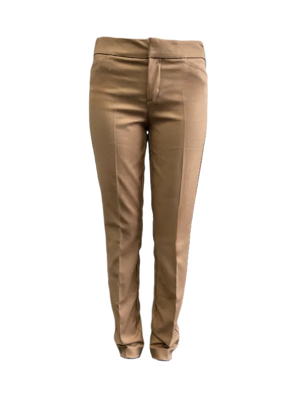 ECRU Women's Camel Casual Madison Pants #1620PS 00 NWT Formal Slim Pants