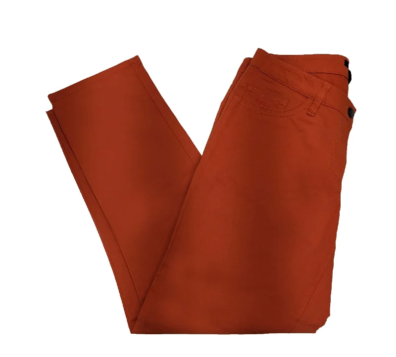 GANT Women's Brick Orange Kelly Cropped Twill Pants Size 28 NWT Soft Stretch Leggings GANT Women's Brick Orange Kelly Cropped Twill Pants Size 28 NWT Soft Stretch Leggings