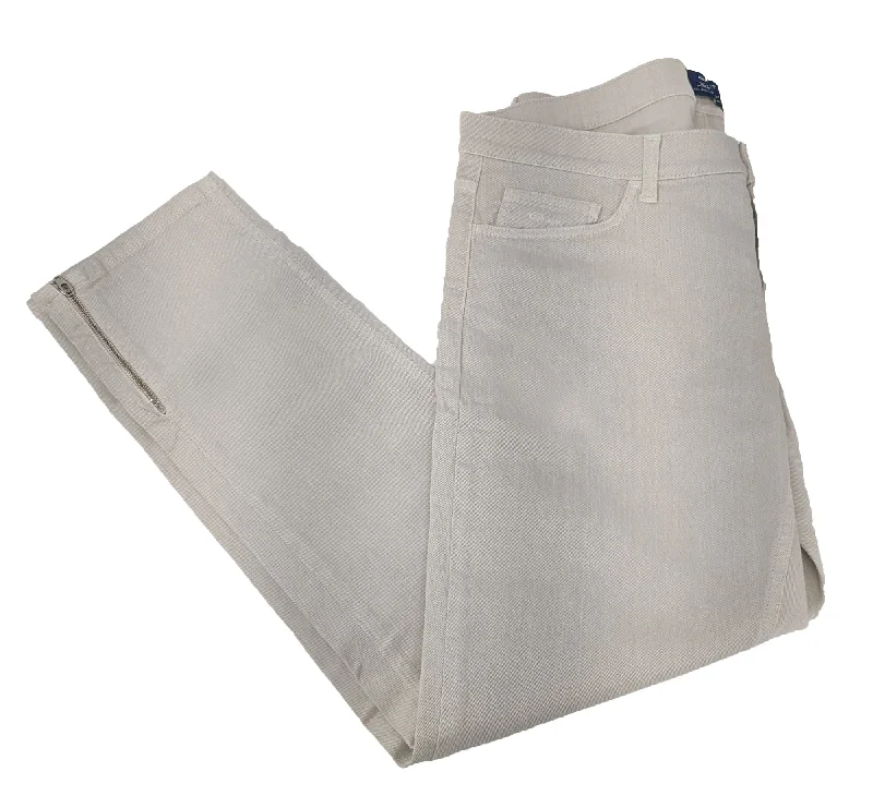GANT Women's Putty Colored Kelly Cropped Pants 410948 $198 NWT Stylish Casual Pants