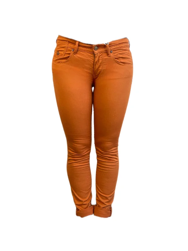 Maison Scotch Women's Orange Skinny Stretchy Pants #726 27/32 NWT Warm Wool Trousers Maison Scotch Women's Orange Skinny Stretchy Pants #726 27/32 NWT Warm Wool Trousers