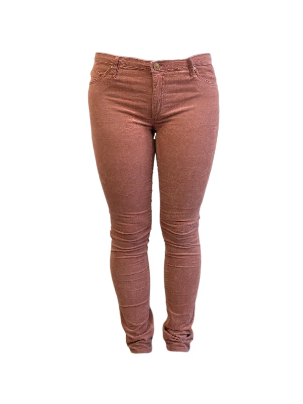 Maison Scotch Women's Pink Soft Low Rise Pants #792 NWT Classic Cropped Pants