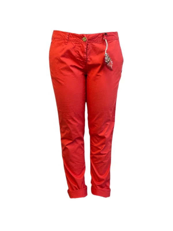 Maison Scotch Women's Red Lightweight Chinos Pants #788 30/32 NWT Stylish Harem Pants Maison Scotch Women's Red Lightweight Chinos Pants #788 30/32 NWT Stylish Harem Pants
