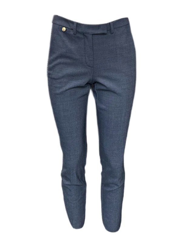 Marella By Max Mara Women's Grey Mayaca Slim Fit Pants Size 2 NWT High-Waist Jeans