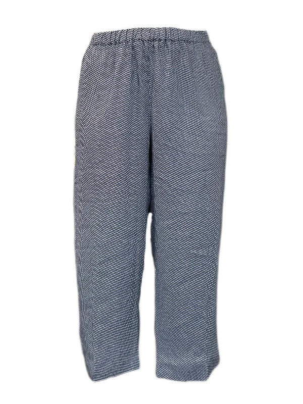 Marina Rinaldi Women's Blue Riolo Straight Leg Pants Size 22W/31 NWT Slim-Fit Leggings