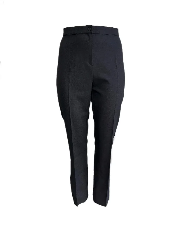Marina Rinaldi Women's Grey Regista Straight Leg Pants Size 20W/29 NWT Soft Cotton Pants Marina Rinaldi Women's Grey Regista Straight Leg Pants Size 20W/29 NWT Soft Cotton Pants