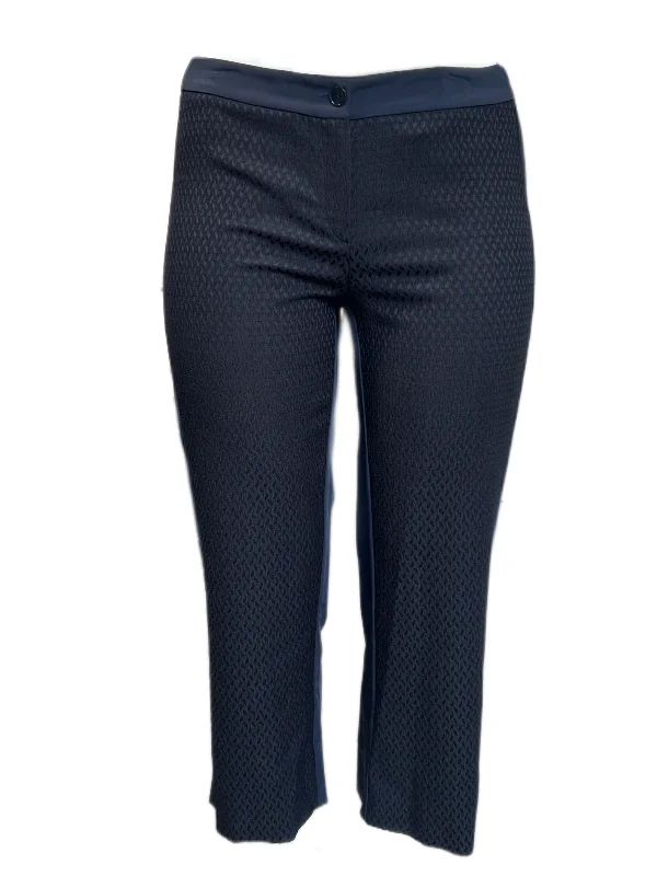 Marina Rinaldi Women's Navy Rapa Straight Leg Pants Size 8W/17 NWT Slim-Fit Leggings Marina Rinaldi Women's Navy Rapa Straight Leg Pants Size 8W/17 NWT Slim-Fit Leggings