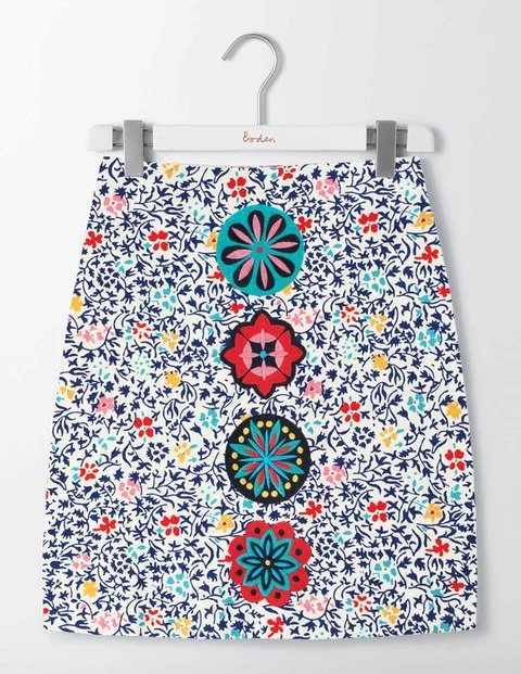 Katrina Skirt velvet skirt glossy