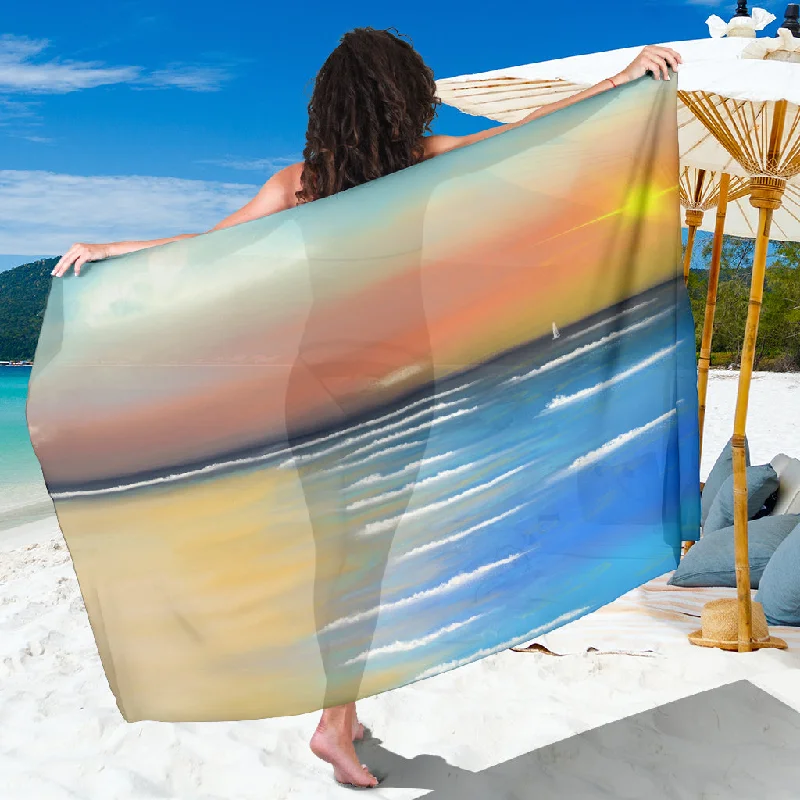 Beach sarong wrap skirt elegant