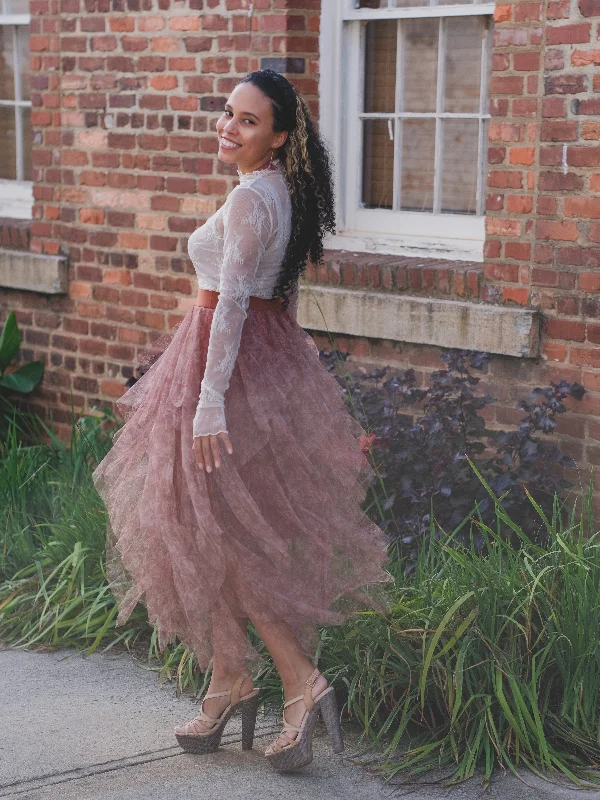 Born To Dance Skirt lace skirt feminine