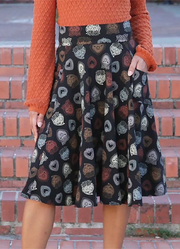 Effie's Heart Sojourn Skirt leather skirt sleek