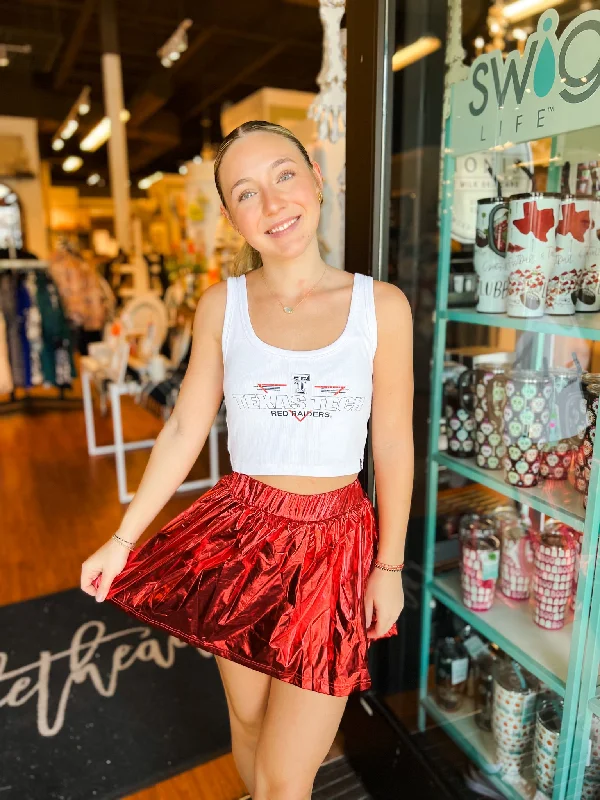 Glow Girl Skort silk skirt smooth