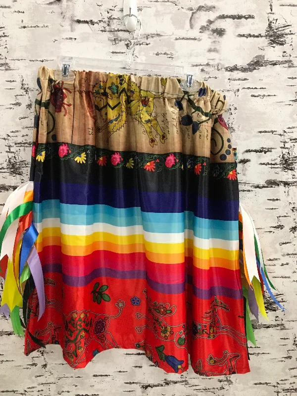 Handmade Floral Buffalo Berry Ribbon Skirt velvet skirt sumptuous