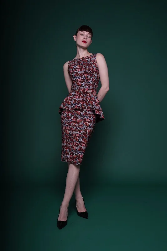 LUMI PRINTED SKIRT  lace skirt elegant