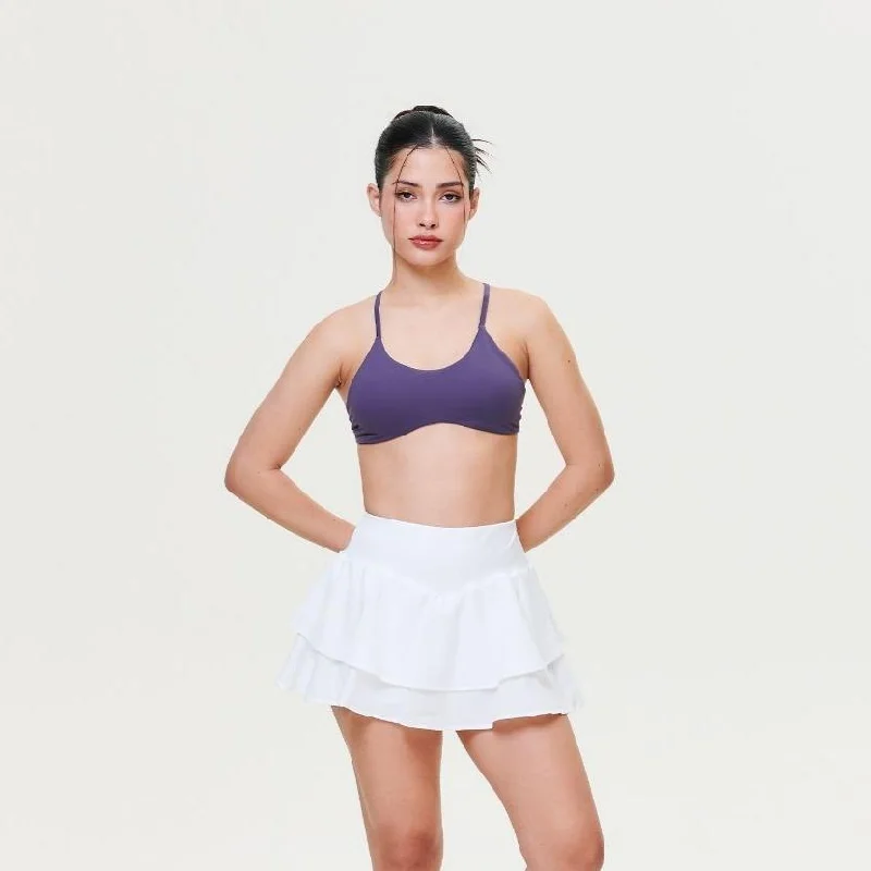 Luxeflex Activewear Mini Pleat Skirt denim skirt classic