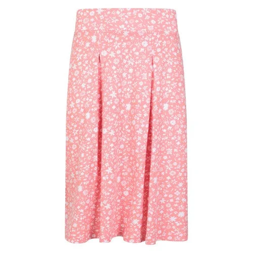 Mountain Warehouse Womens/Ladies Waterfront Floral Jersey Midi Skirt leather skirt refined