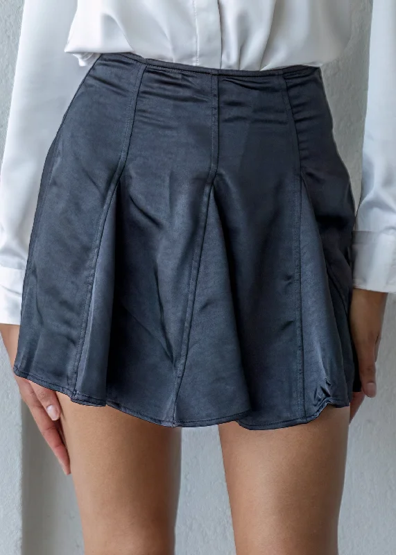 MIA MINI SKIRT linen skirt natural