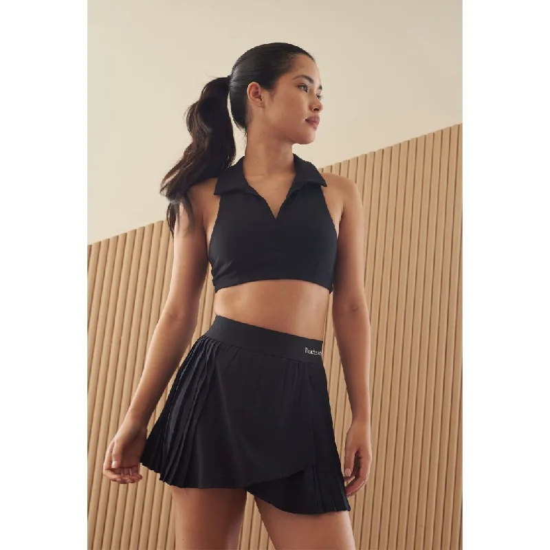 SPLIT PLEAT SKIRT asymmetrical skirt cut